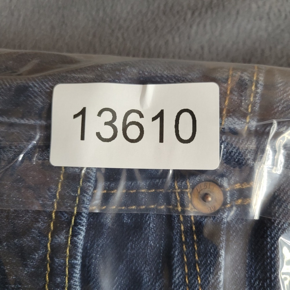 Vintage American Eagle Slim Straight‎ Jeans Mens 32x34 Blue Dark Wash Denim - Picture 12 of 12